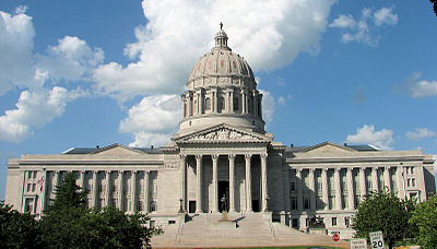 Missouri state capitol. Photo courtesy of the Missouri government. 